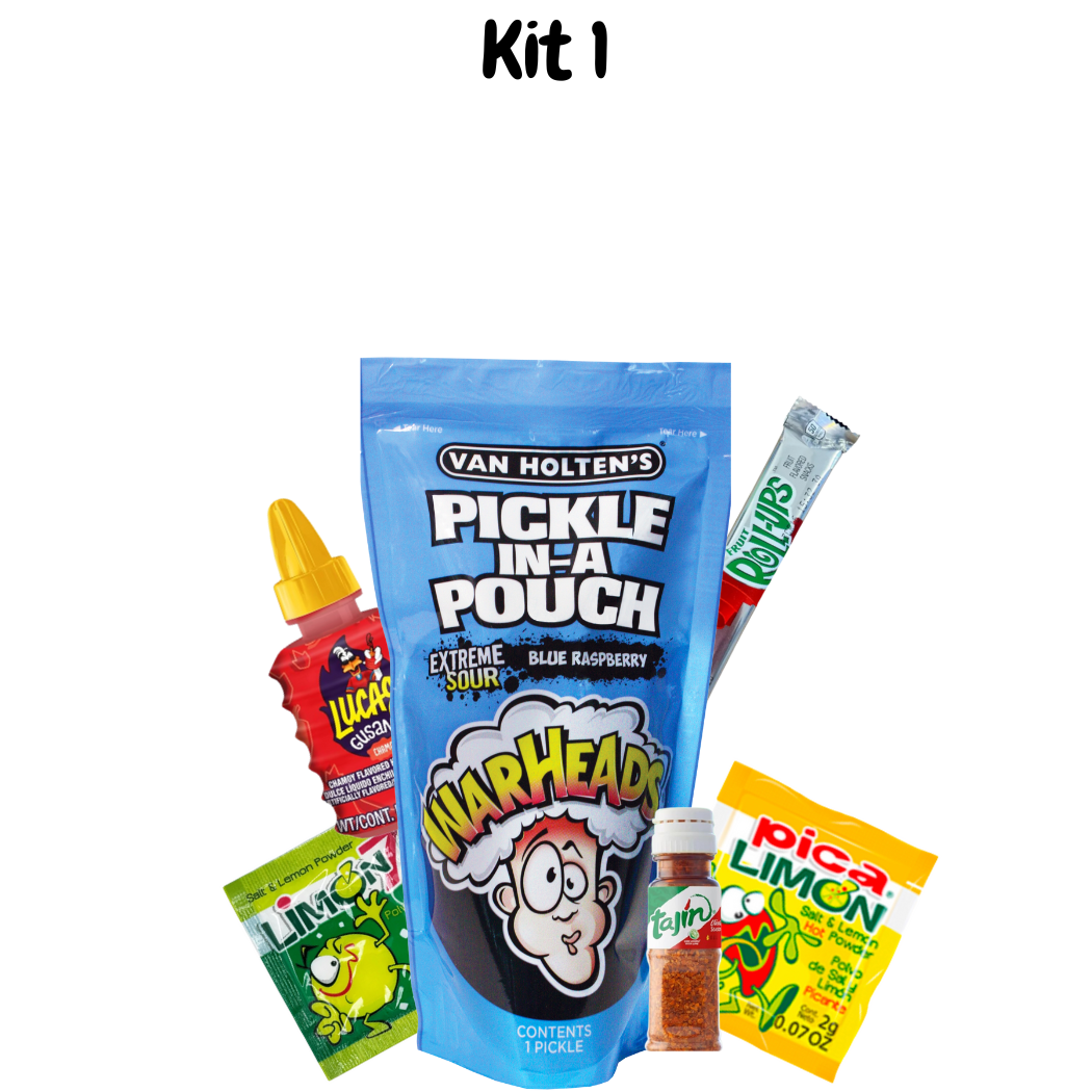Chamoy Warhead Extreme Blue Raspberry Kit's