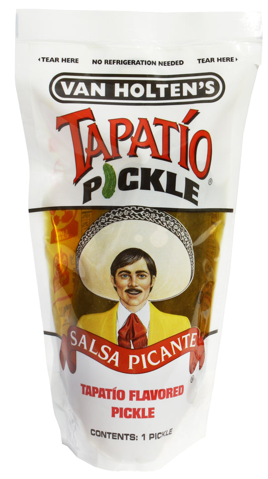 Van Holten's Jumbo Tapatio Pickle-in-A-Pouch