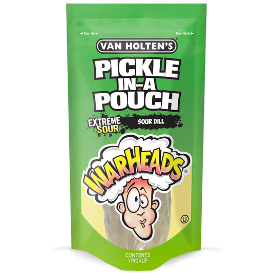 Van Holten's Warheads Extreme Sour Pickle-in-A-Pouch
